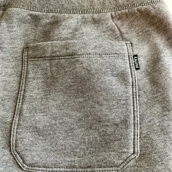 New Hurley Jogger Pant Men's Size XXL Grey Slim Fit Soft Fleece Drawstring - Picture 11 of 16